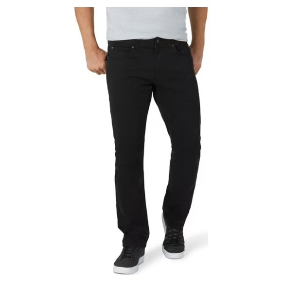 Lee Men's Active Stretch Slim Fit Jeans, Size 42x30, Mid-Rise, Straight Leg - Picture 1 of 6